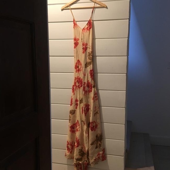 Reformation light pink floral dress, XS, worn once - Picture 2 of 7